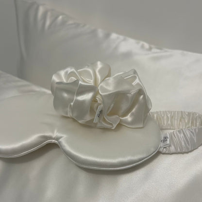 100% PURE MULBERRY SILK PILLOWCASE IVORY CREAM WHITE