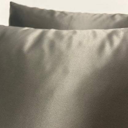 100% PURE MULBERRY SILK PILLOWCASE CHARCOAL GREY