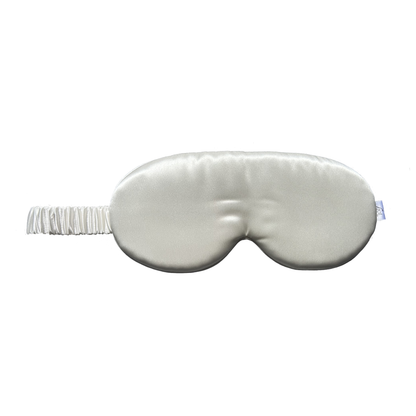 100% MULBERRY SILK EYE CONTOUR SLEEP MASK FRONT