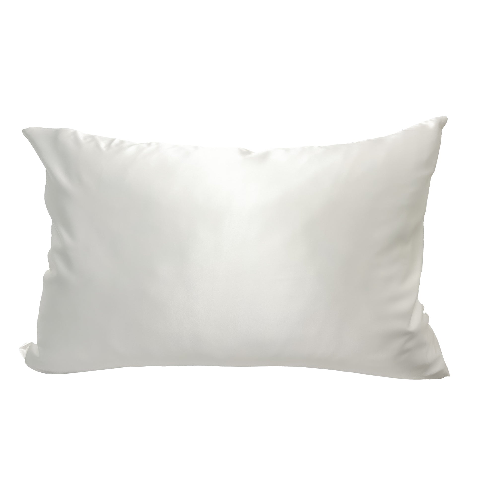 100% PURE MULBERRY SILK PILLOWCASE IVORY CREAM WHITE